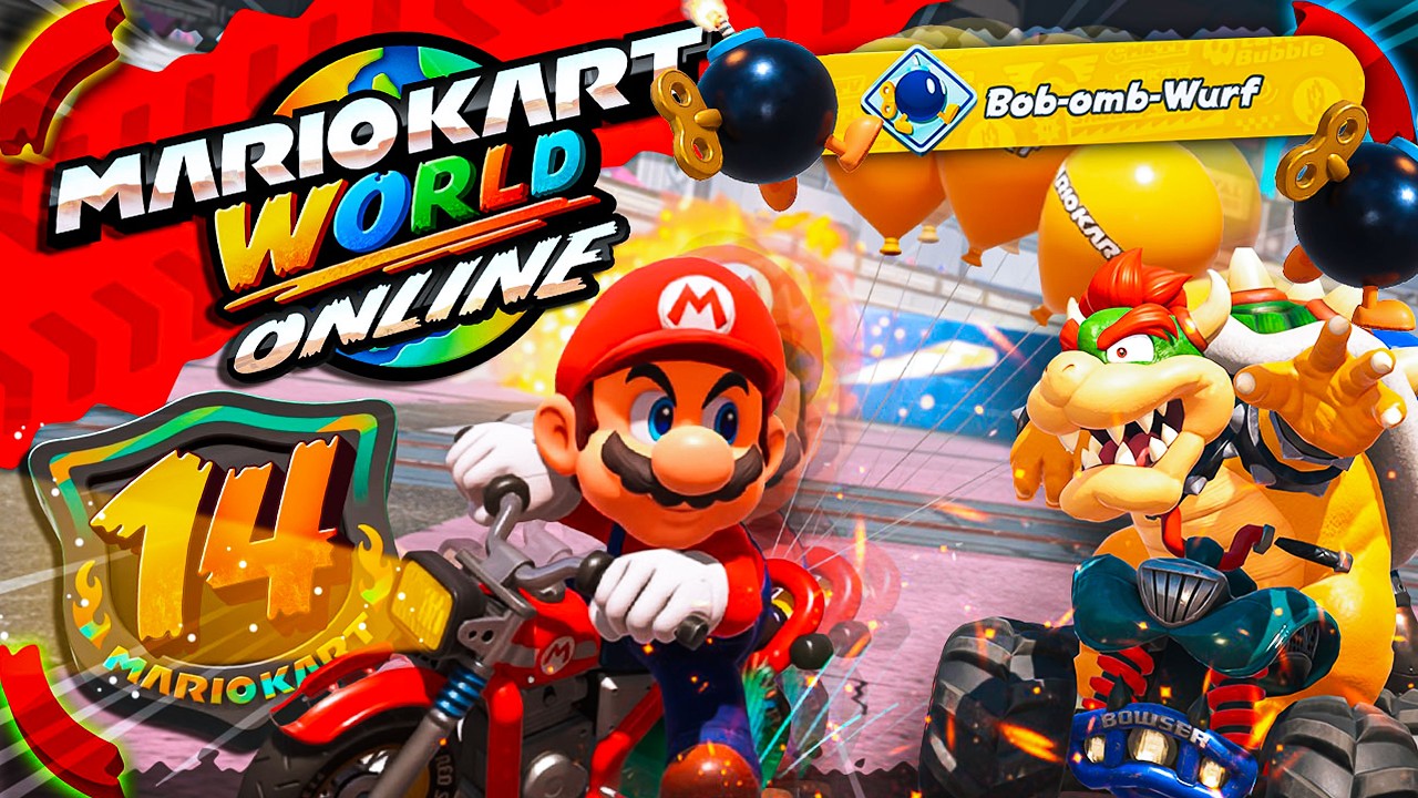 HYPE! NEUES Mario Kart World UPDATE! Bob-Omb-Wurf Wettkampf