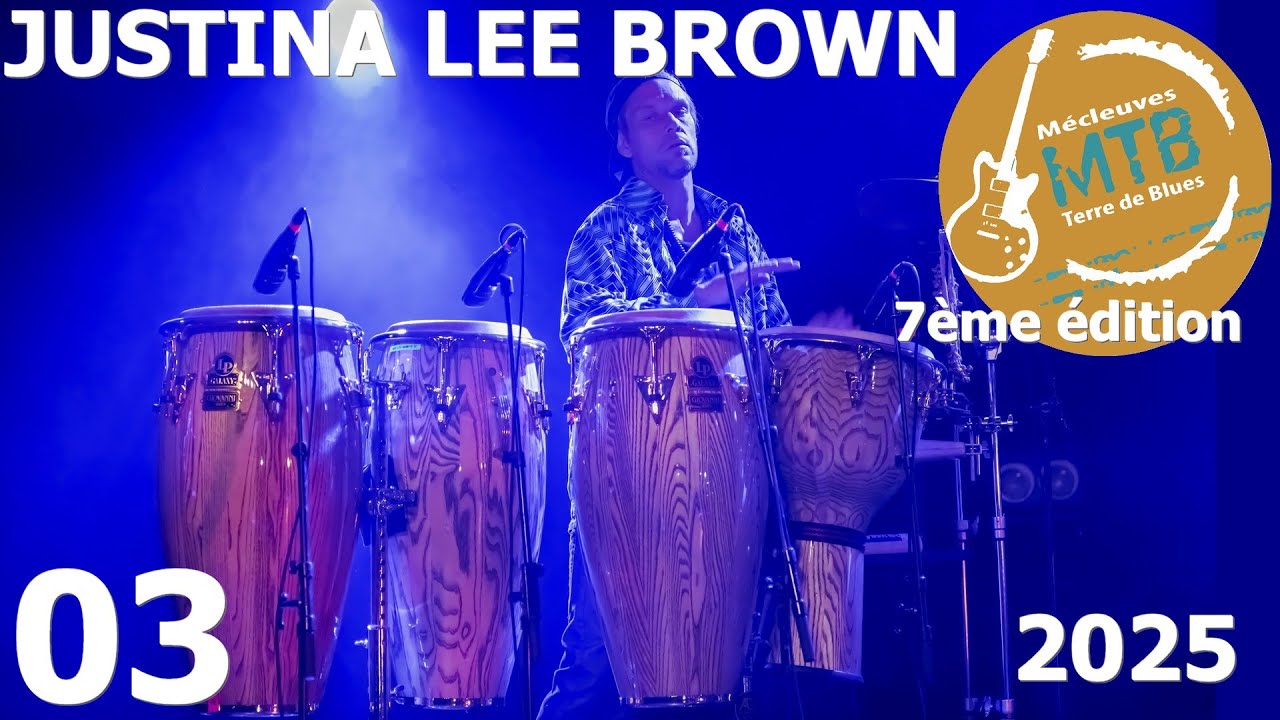 JUSTINA LEE BROWN - On My Way (M&eacute;cleuves Terre de Blues)