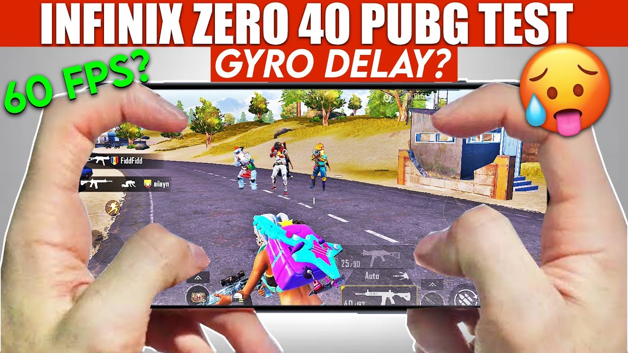 Infinix Zero 40 Pubg Mobile Gaming Test | Graphics Settings & Gyro Test | Mediatek Helio G100