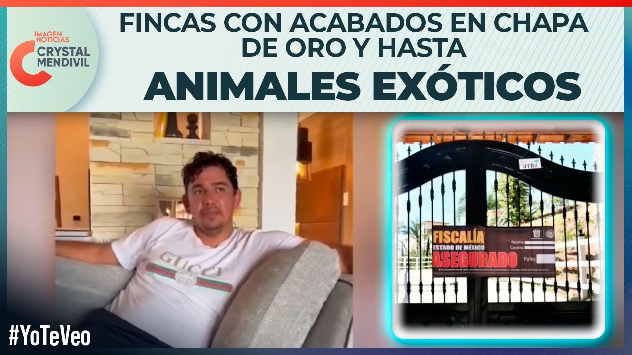 Aseguran 21 inmuebles pertenecientes a delincuentes en el Edomex | Noticias con Crystal