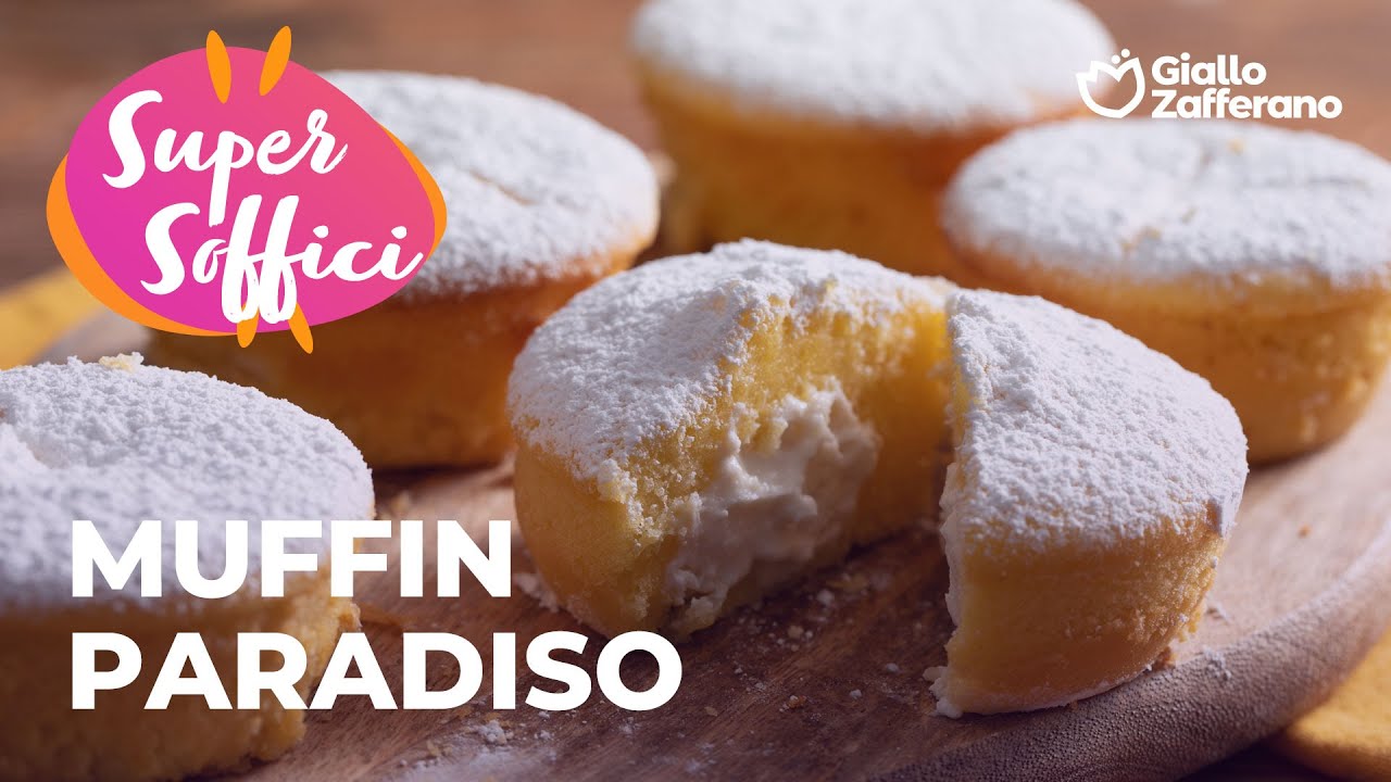MUFFIN PARADISO...SOFFICI come una NUVOLA🤍😍