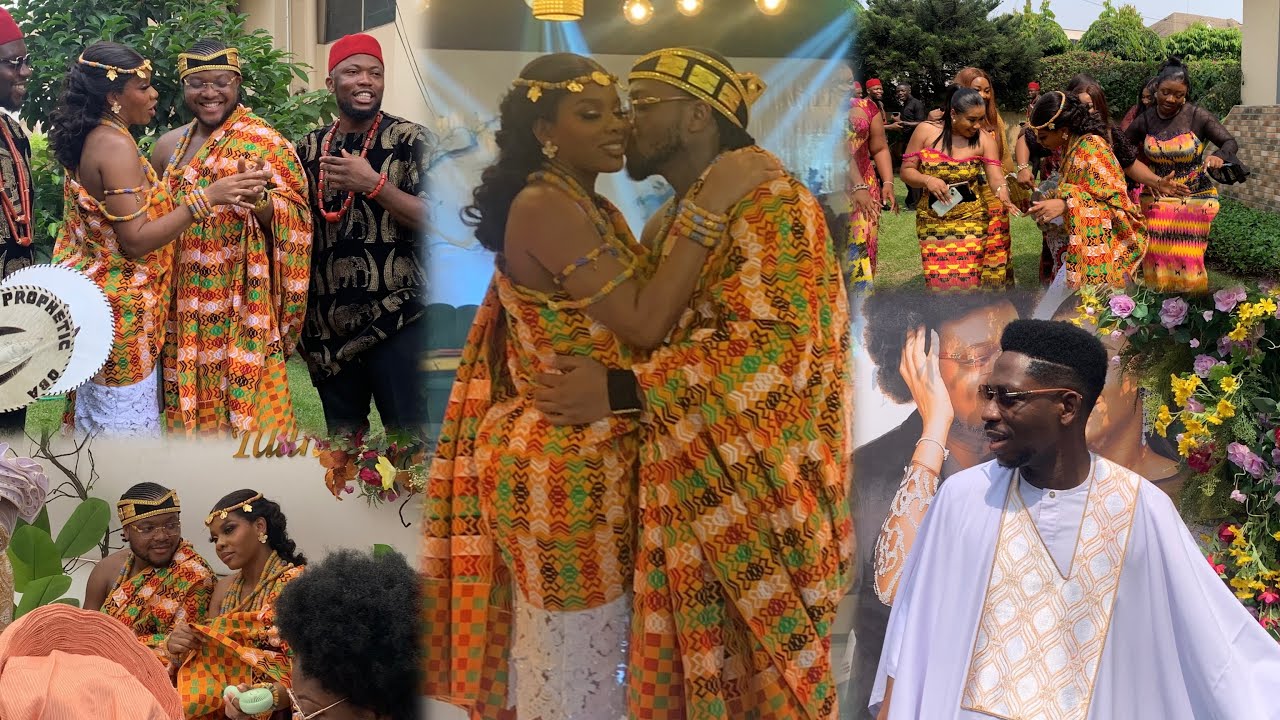 Moses Bliss, Brain Jotter Storms Deacon Famous & Mawusi Faith Beautiful Tradition Wedding With M…