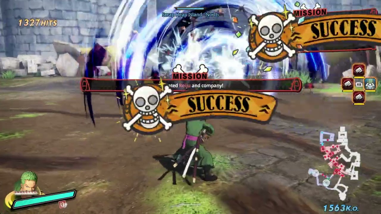 One Piece Pirate Warriors 4 – Roronoa Zoro | Tebasan Tiga Pedang Tak Terbendung!