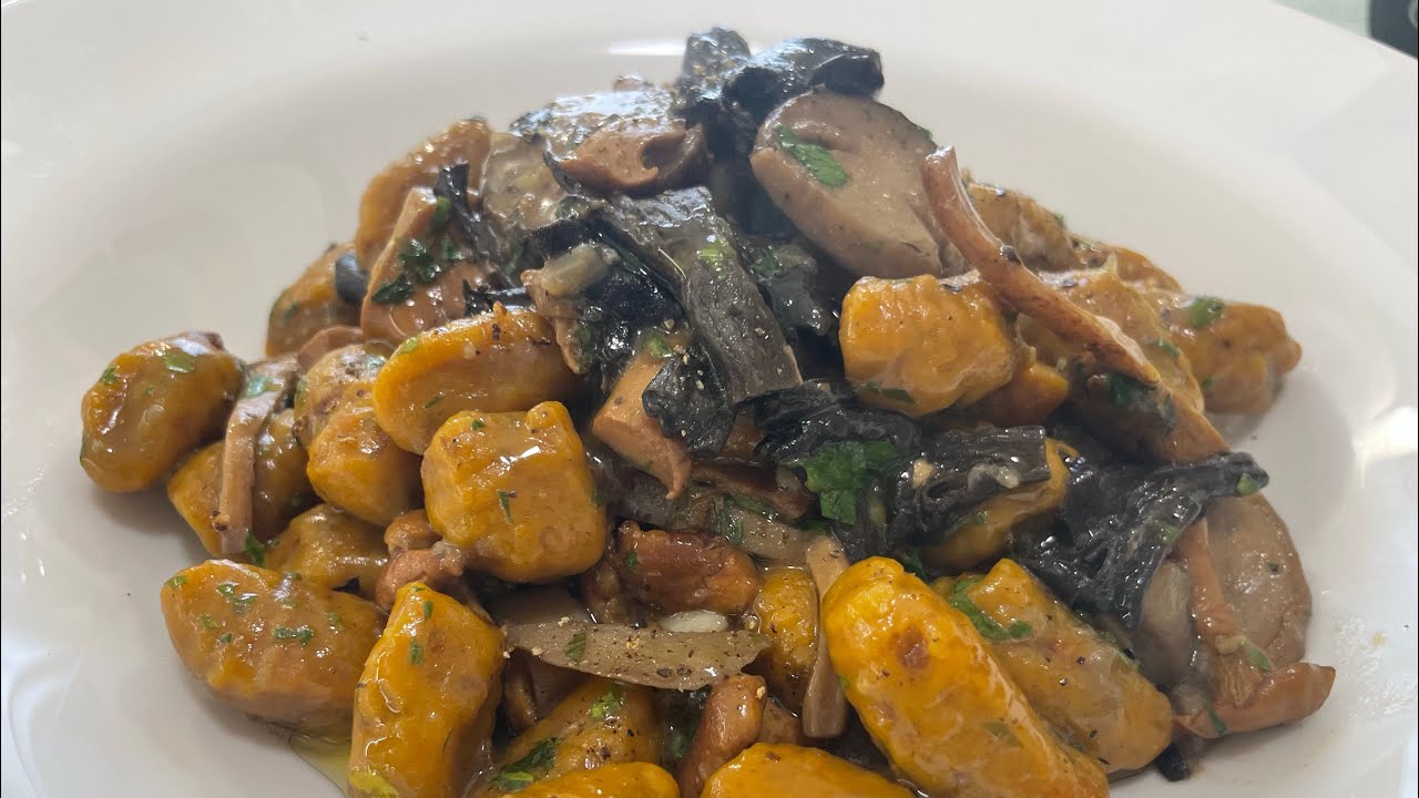 Gnocchi di Zucca Misto Bosco