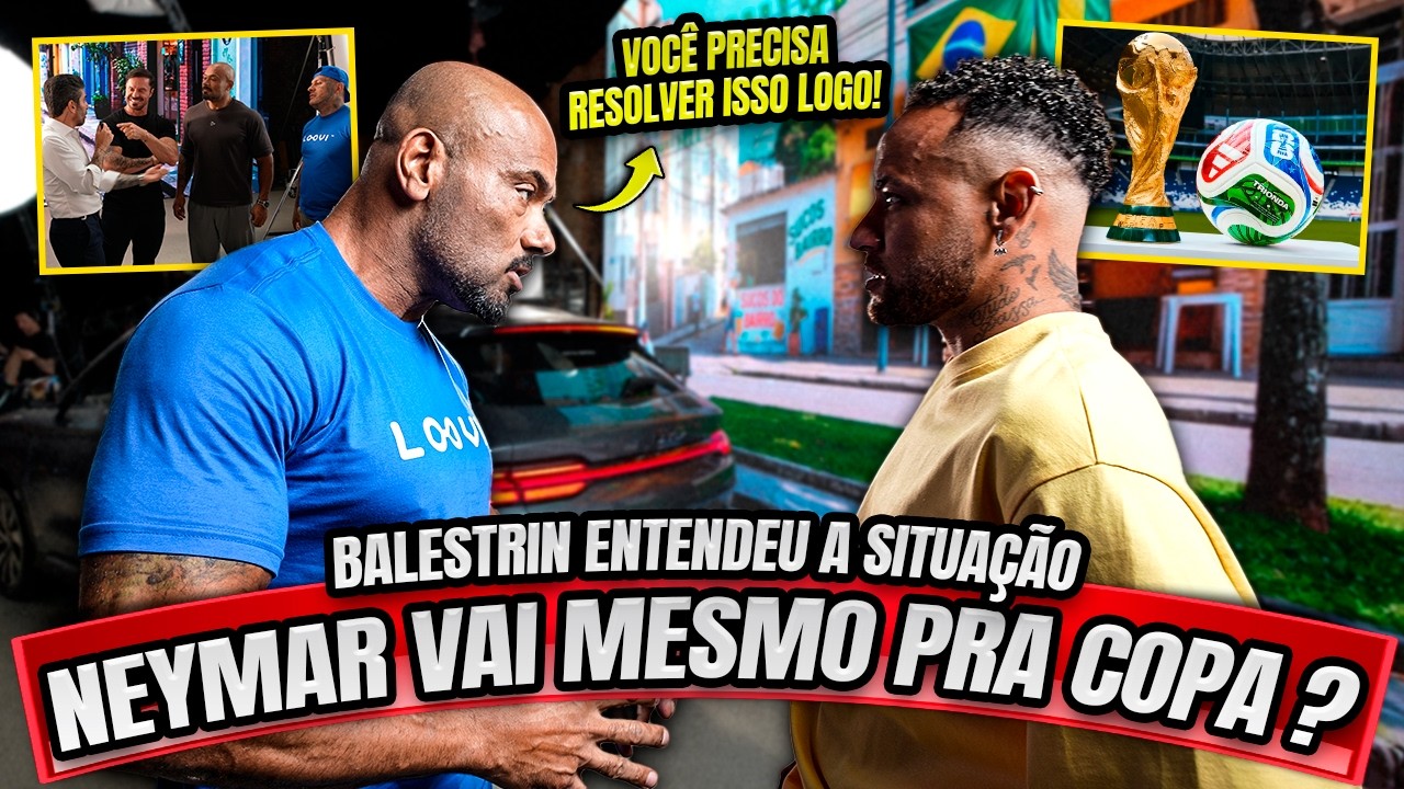 NEYMAR ABRIU O JOGO - ELE VAI PRA COPA? BALESTRIN INTIMOU !!!