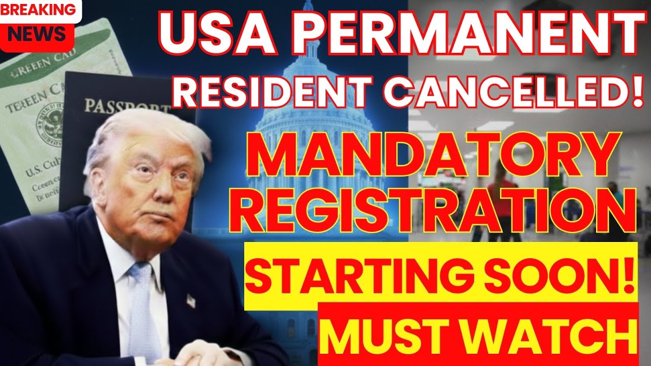 Green Card Holders Shocked! New US Immigration Law Just Changed Everything