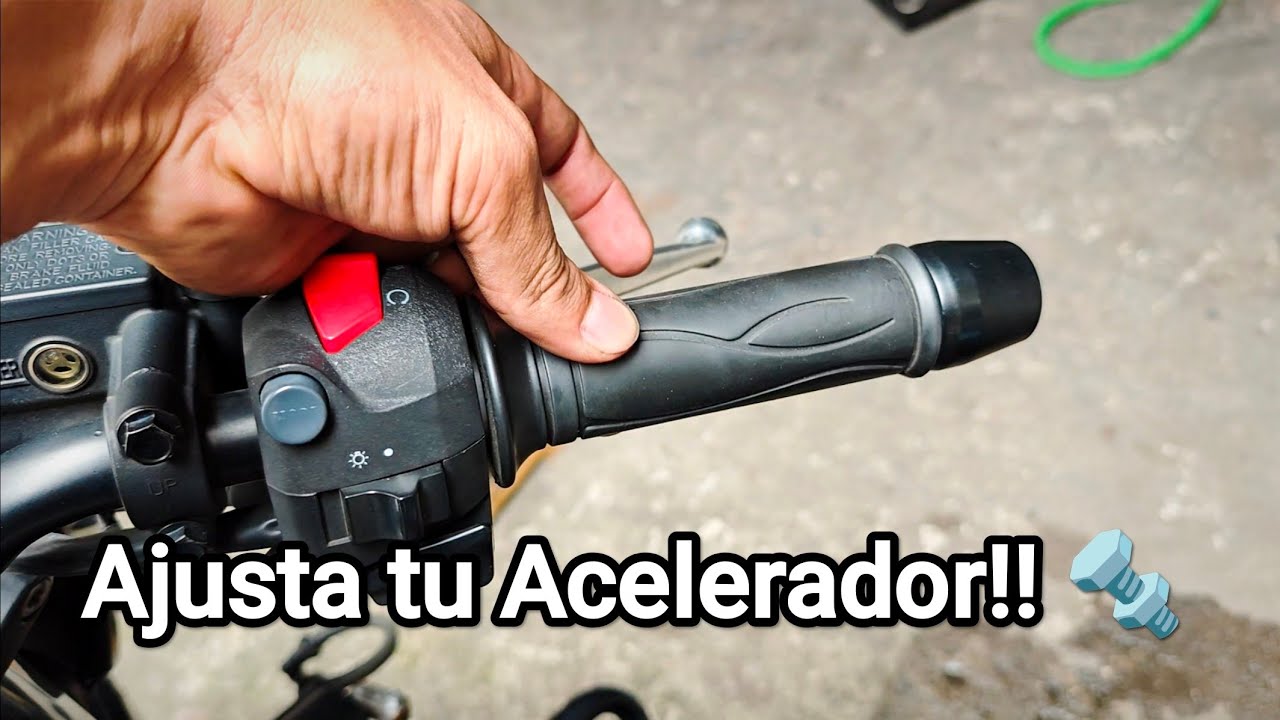 Cómo Ajustar el Acelerador - ✅