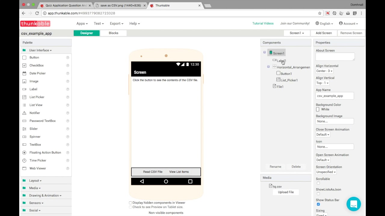Adding CSV Files to your App in One Minute