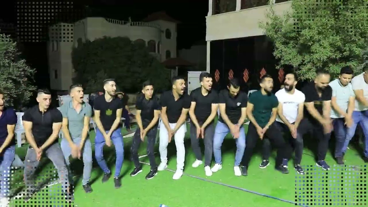 دحية تكسير الكراسي - من سهرة العريس الغالي شمس ابو مويس