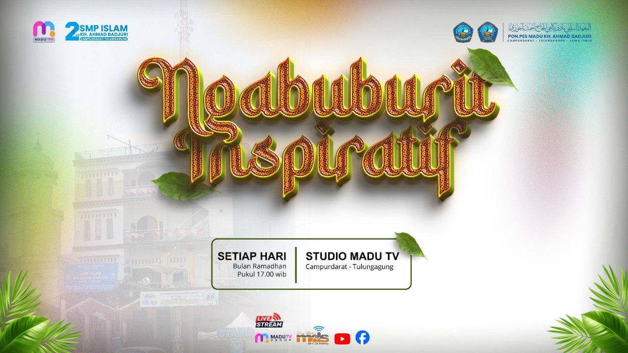 RAMADHAN PARADISE - Menjaga Lisan  Bersama Prof. Dr. H. M. Muntahibun Nafis, M.Ag