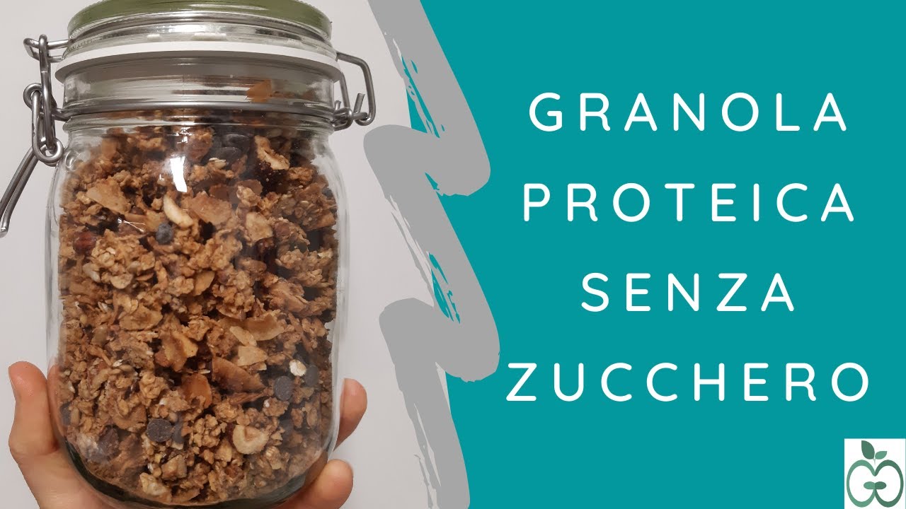 GRANOLA PROTEICA SENZA ZUCCHERO