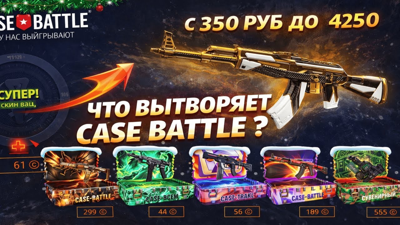 ТАКОГО Я НЕ ПОМНЮ НА CASE BATTLE😱 СДЕЛАЛ AK-47 ОЛИГАРХ С 350 РУБ С ТРЕТЬЕЙ ПОПЫТКИ?🤯 ЧТО ПРОИСХОДИТ?