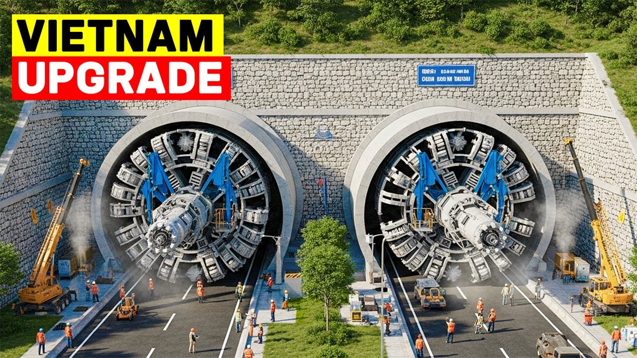 The INSANE Story Behind Vietnam's 6.2km Tunnel Expansion