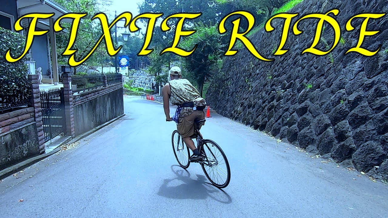 狭山湖周辺をピストバイクで散策 🇮🇩🇯🇵BAHASA JEPANG NAIK SEPEDA KELILING DANAU SAYAMAKO #ピスト#スキッド#fixedgear