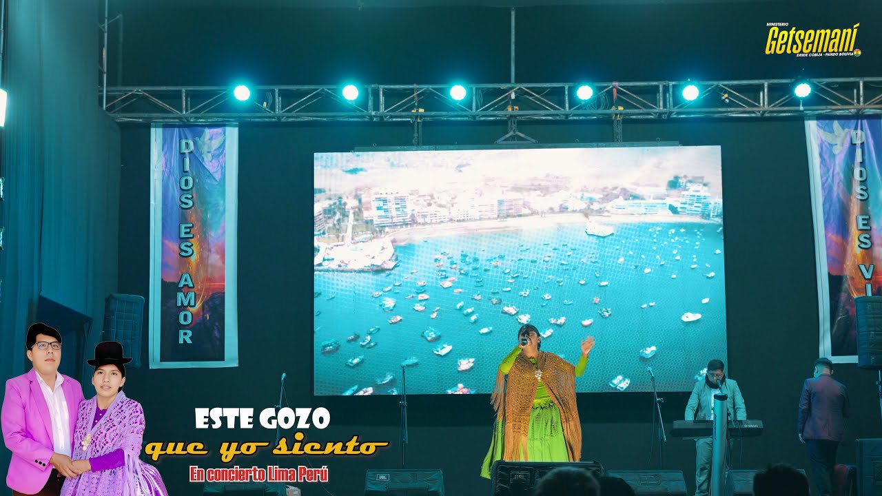 Ministerio Getsemaní - Este gozo que yo siento En concierto en vivo Lima - Perú