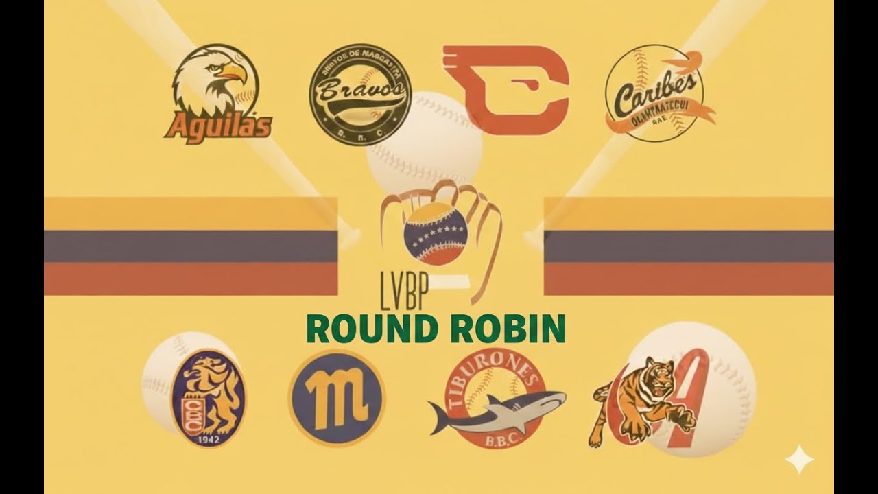 Resultados del 19-01-26 round robin LVBP ,  Agentes libres Venezolanos en la MLB ...