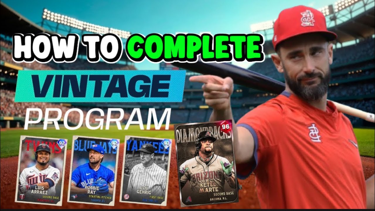 Как пройти программу VINTAGE в MLB The Show 26