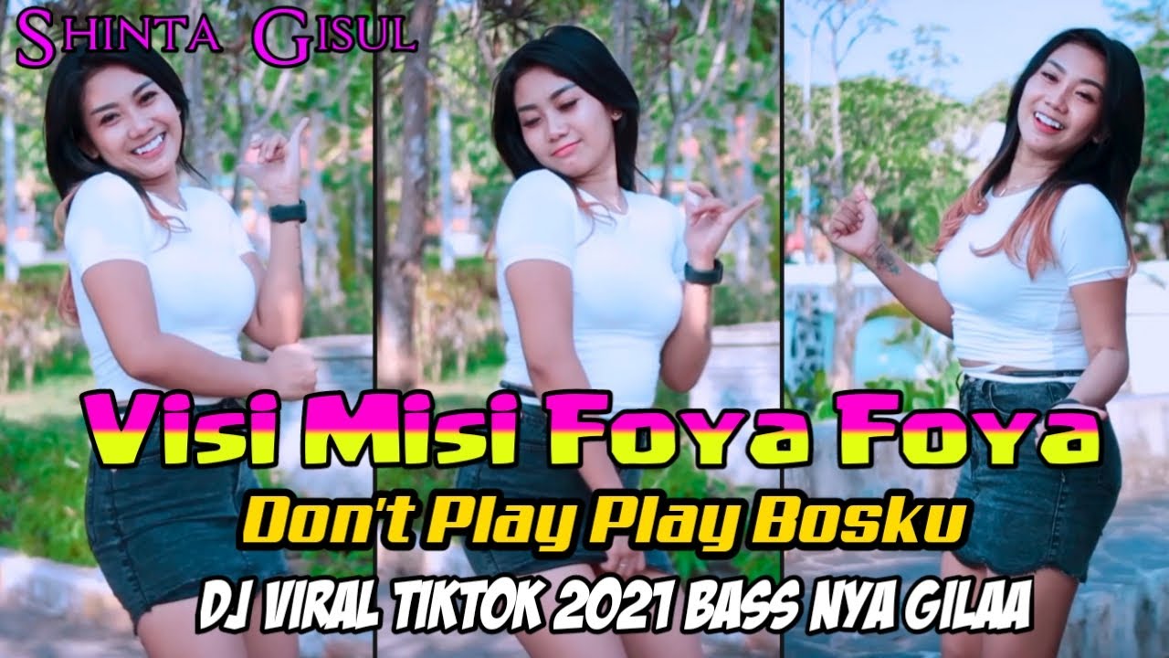 Visi Misi Foya Foya X Don't Play Play Bosku - Shinta Gisul - (Official music video)