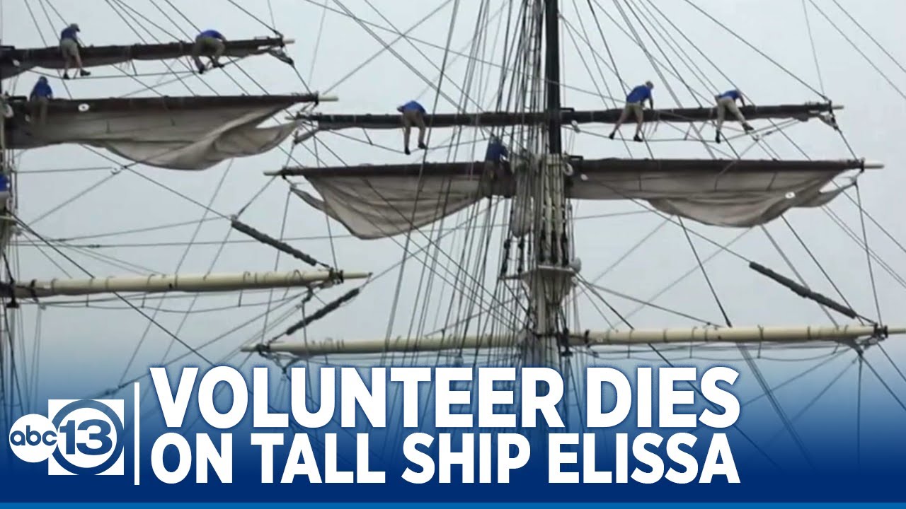 Clear Lake woman dies after falling 60 feet off mast of historic tall ship ELISSA in Galveston