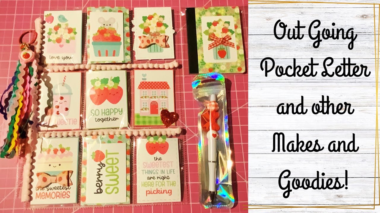 OUTGOING POCKET LETTER AND OTHER MAKES AND GOODIES