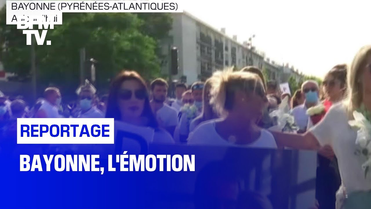 Bayonne, l'émotion