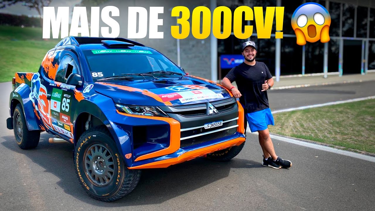L200 Triton RS, todos os detalhes de um carro profissional de Rally!
