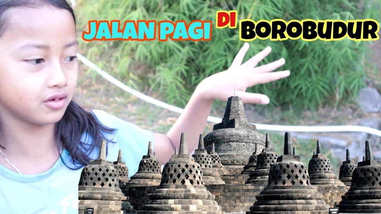 Almara Jalan Pagi Di Borobudur | VLOG ALMARA