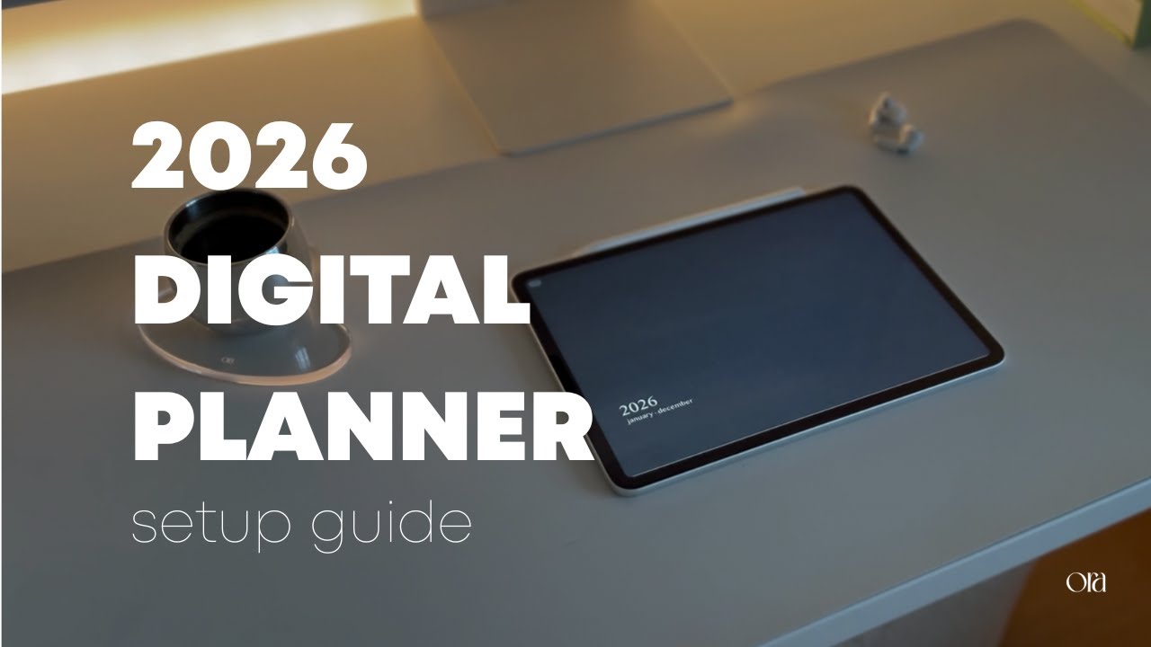 2026 Digital Planner Setup Guide | iPad + Goodnotes
