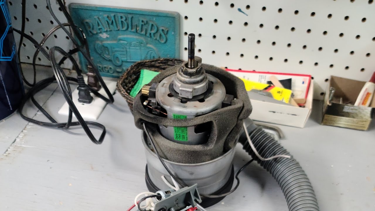 HOW TO REMOVE VACUUM MOTOR in 10 Minutes!