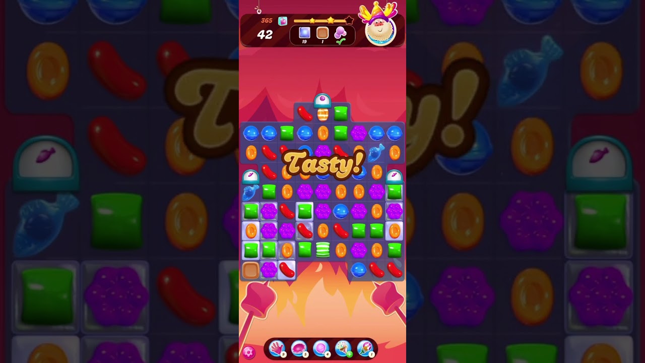 Kid game. Candy crush saga level 361~370