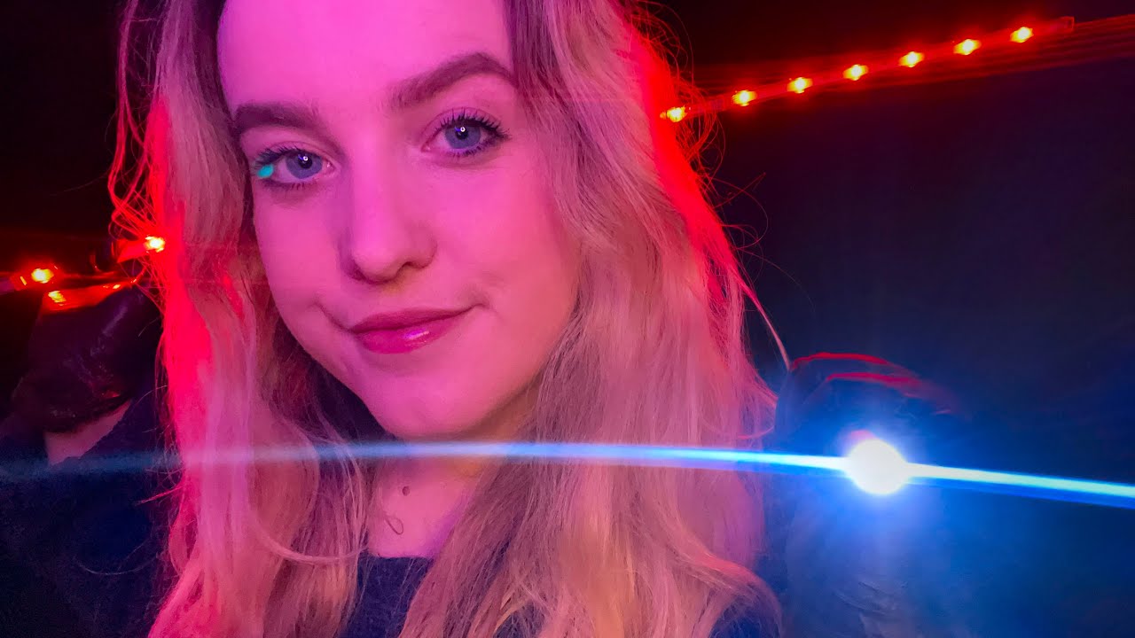 ASMR | Visual Triggers for a Deep Sleep 💤 [Lights & Dark Room]