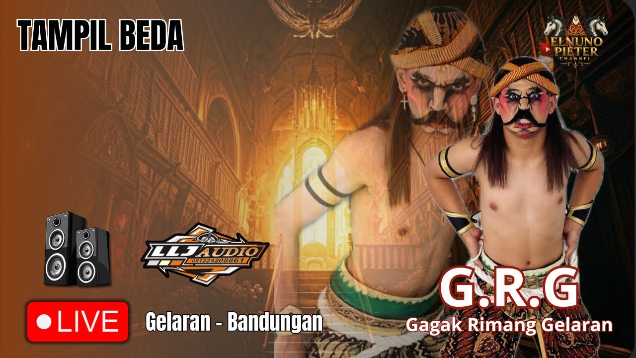 TAMPIL BEDA !!! Warok Gagak Rimang Gelaran ( GRG ) Pentas di Gelaran - Bandungan