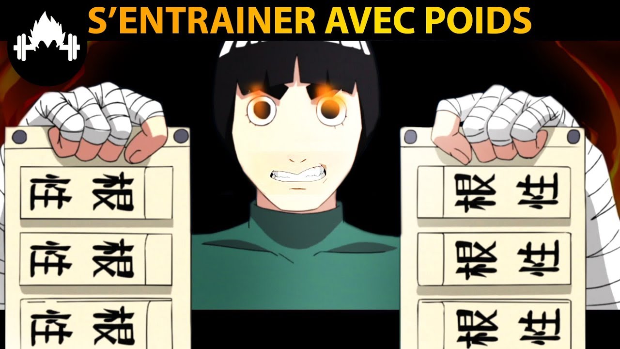Peut on garder des poids sans arrêt comme ROCK LEE ?