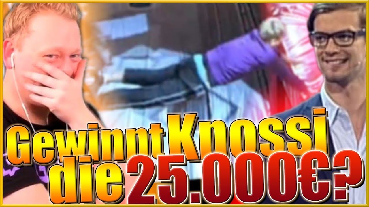 KNOSSI REAGIERT auf seine TEILNAHME bei Joko & Klaas! | 17 Meter!