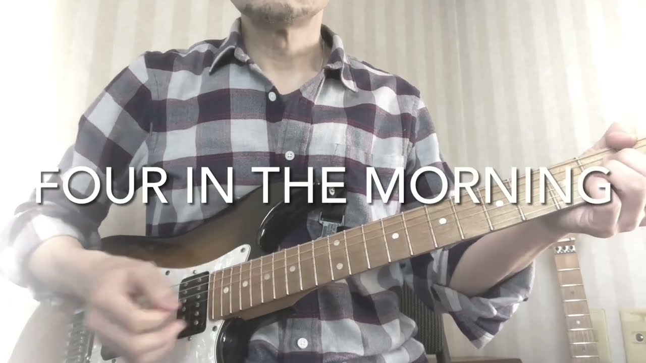 Four In The Morning/Night Ranger guitar cover(50s Japanese Rock Guitarist)