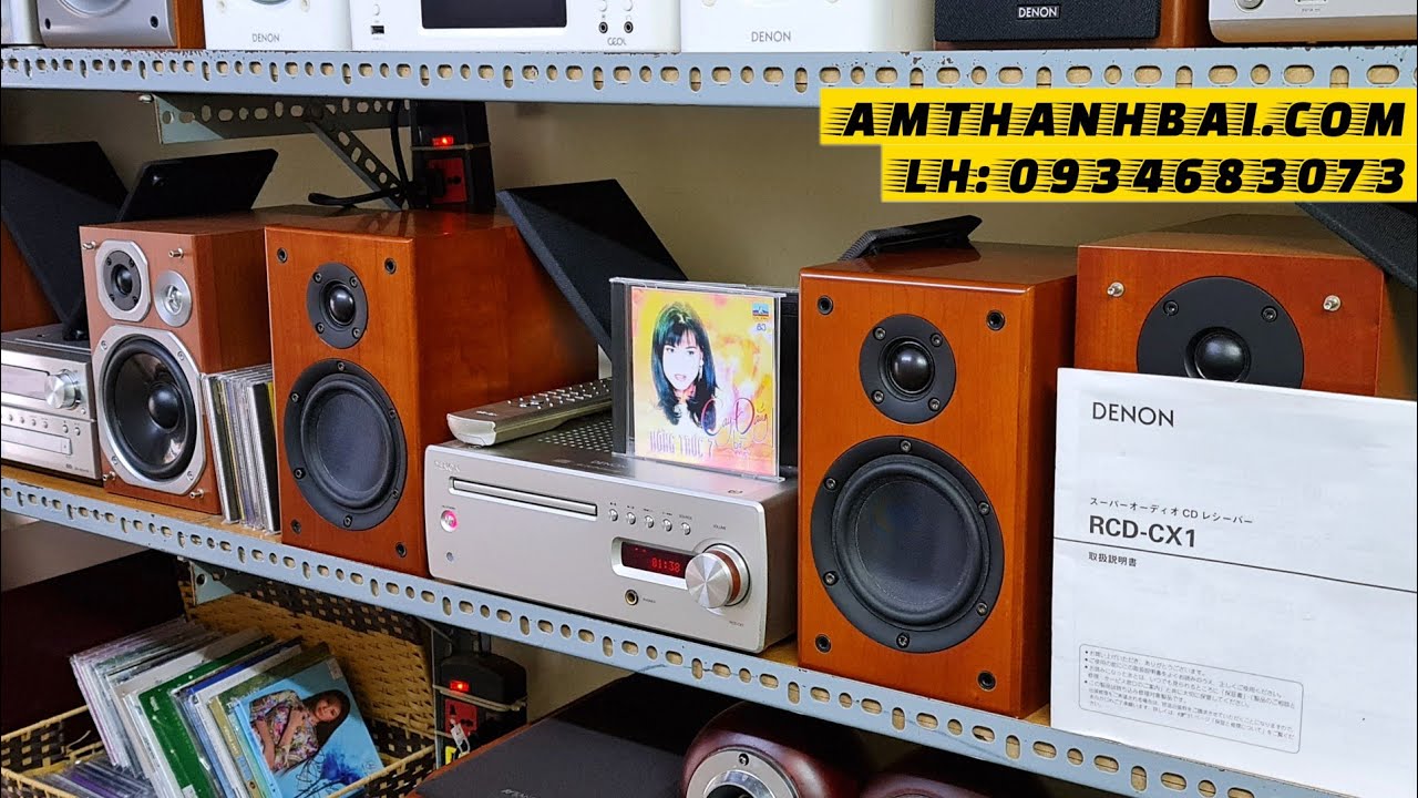 Si&ecirc;u phẩm mini Hi-end DENON CX1: Điều g&igrave; tạo n&ecirc;n th&agrave;nh c&ocirc;ng 🤔 Yến &Acirc;m Thanh B&atilde;i - CD Gốc - 0934683073