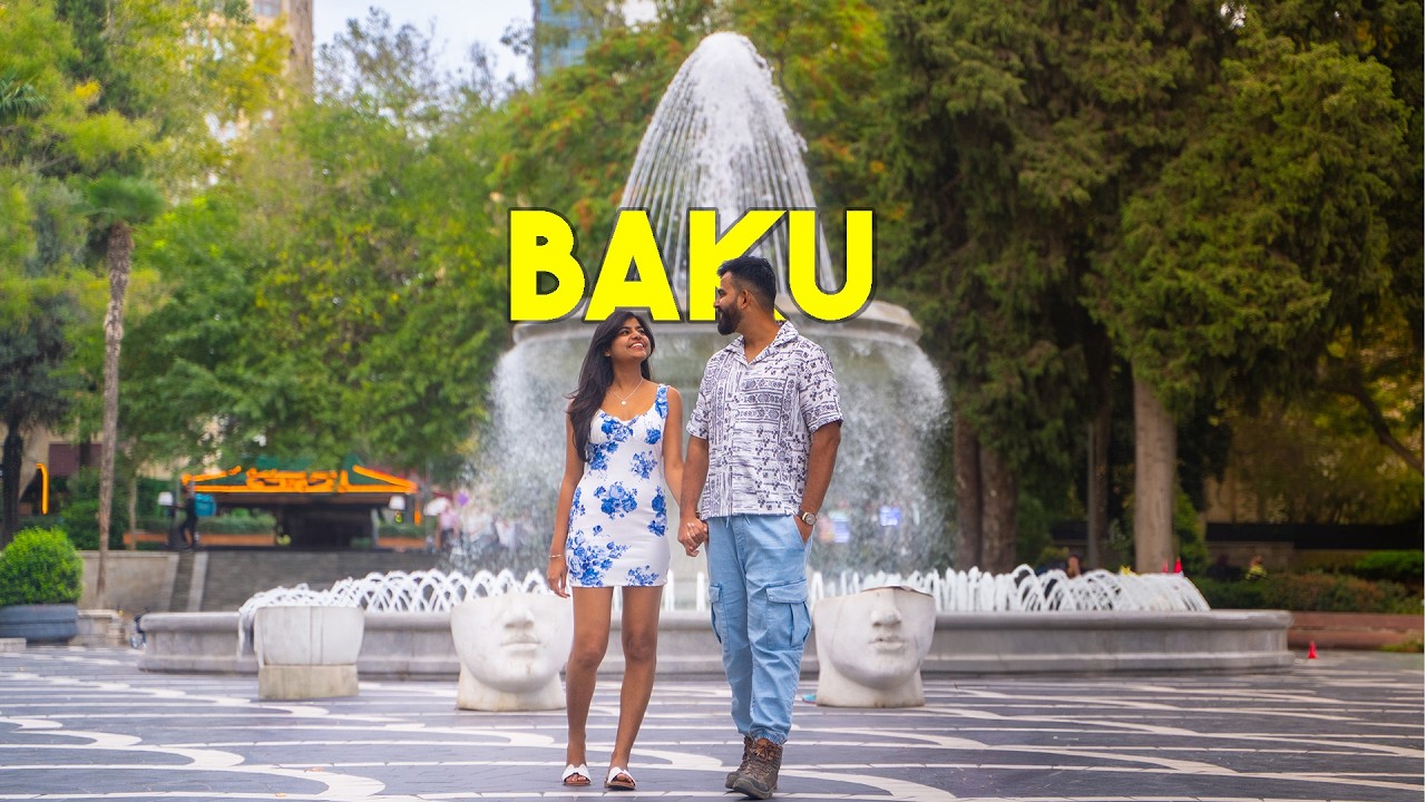 Azerbaijan Tour Vlog - Baku - Day 1 #azerbaijan #baku