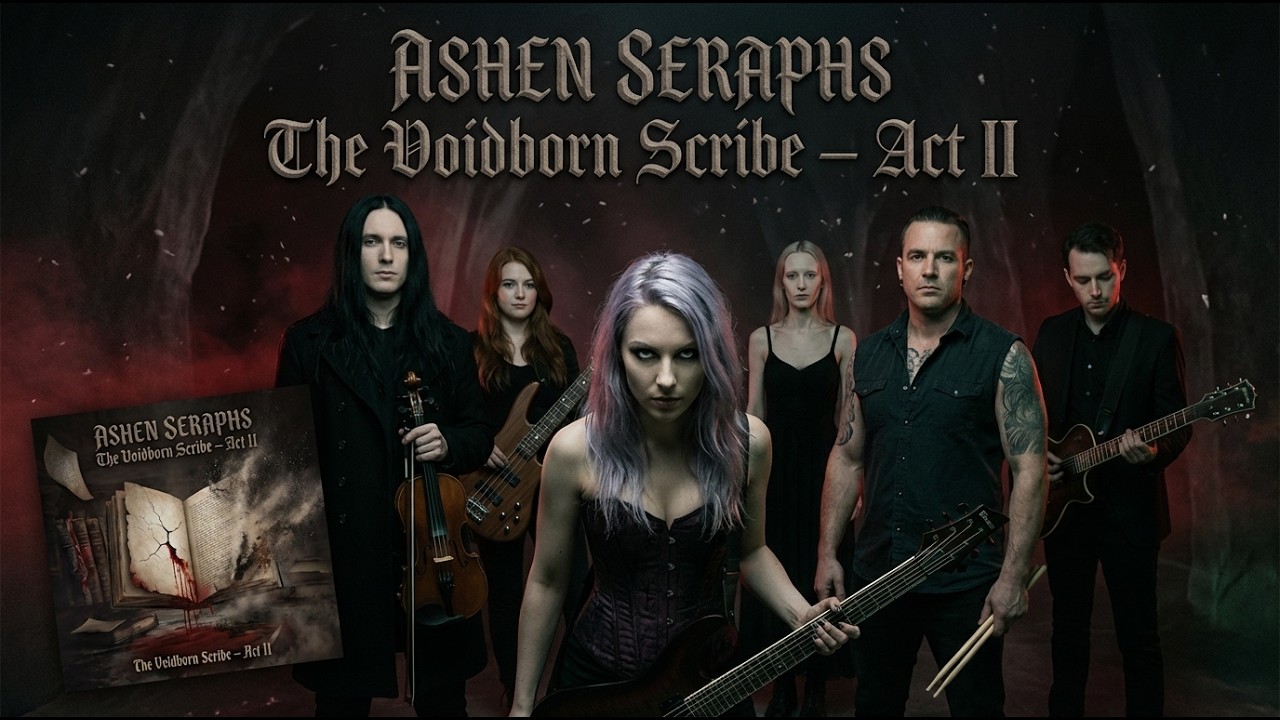 ASHEN SERAPHS | The Voidborn Scribe – AKT II – Symphonic / Theatrical / Doom Metal Spectacle Part II