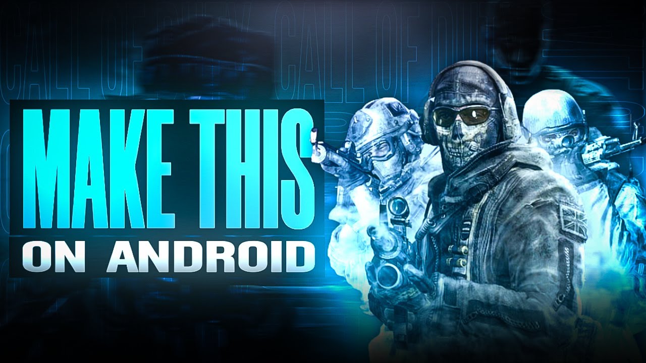 How To Make COD (Call Of Duty) Thumbnail On Android | EDITING CLUB |