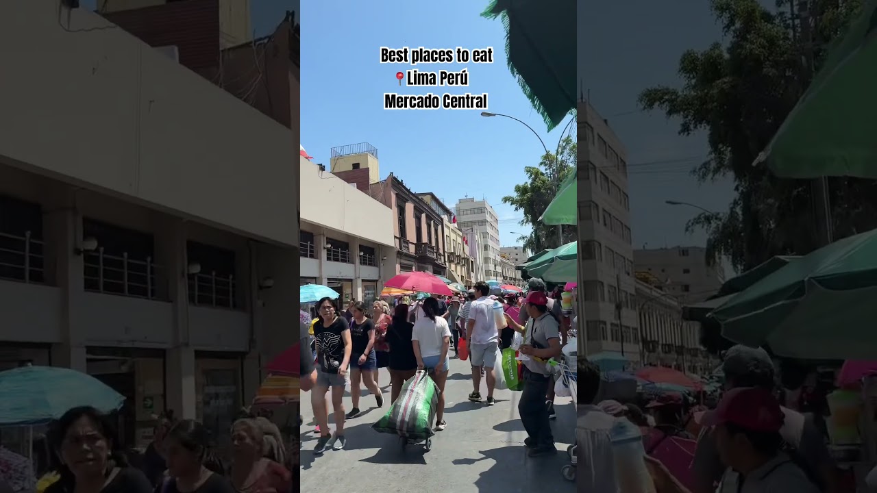 Mercado Central, best place to eat in Lima 