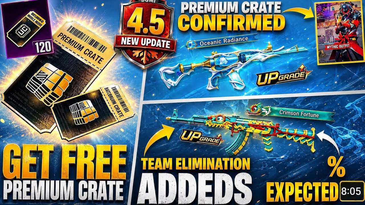 BGMI NEXT PREMIUM CRATE // PREMIUM CRATE PUBG || BGMI NEXT  ULTIMATE SET || AKm IN PREMIUM CRATE