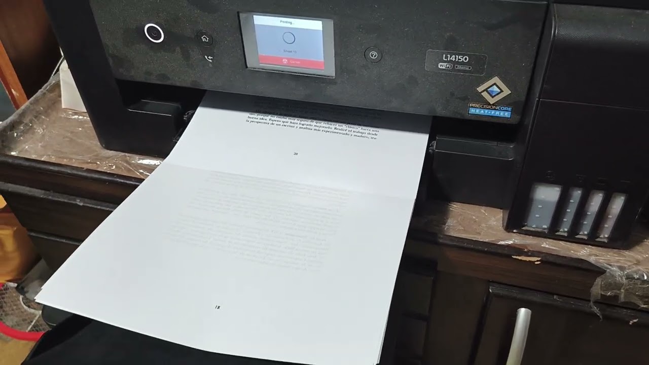 Impresión doble cara en Epson L14150 