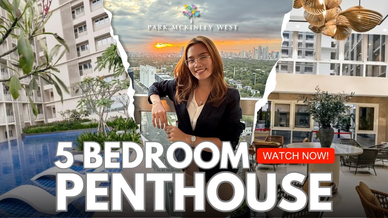 LUXURIOUS 5 BEDROOM PENTHOUSE | PARK MCKINLEY WEST (RENT TO OWN TERMS)