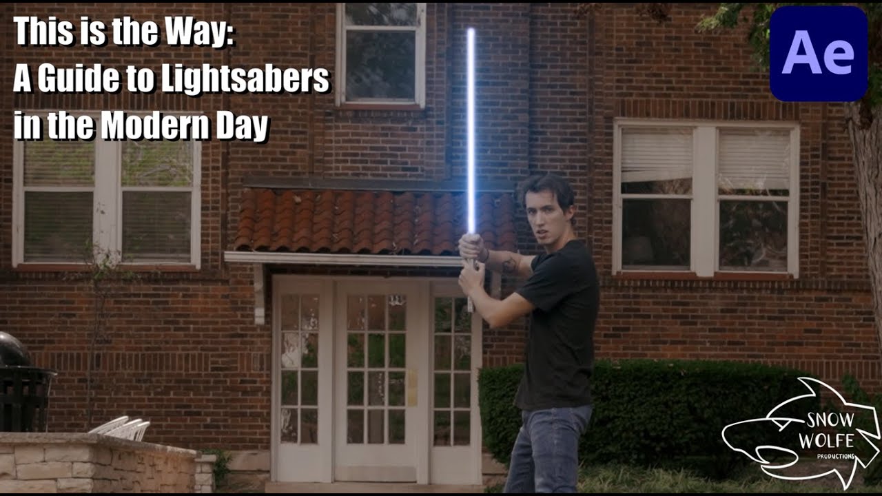 STAR WARS Lightsaber Tutorial in After Effects // Award Winning Technique