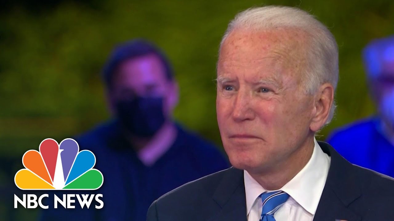 Biden Says Small Groups, PPE, Necessary For Schools To Be Open During Pandemic | NBC News