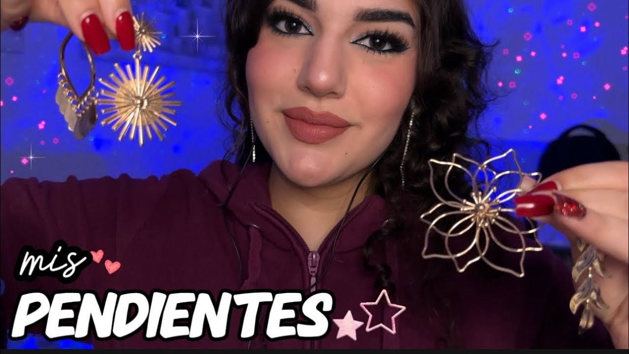 ASMR MI COLECCIÓN DE PENDIENTES/ ARETES ✨