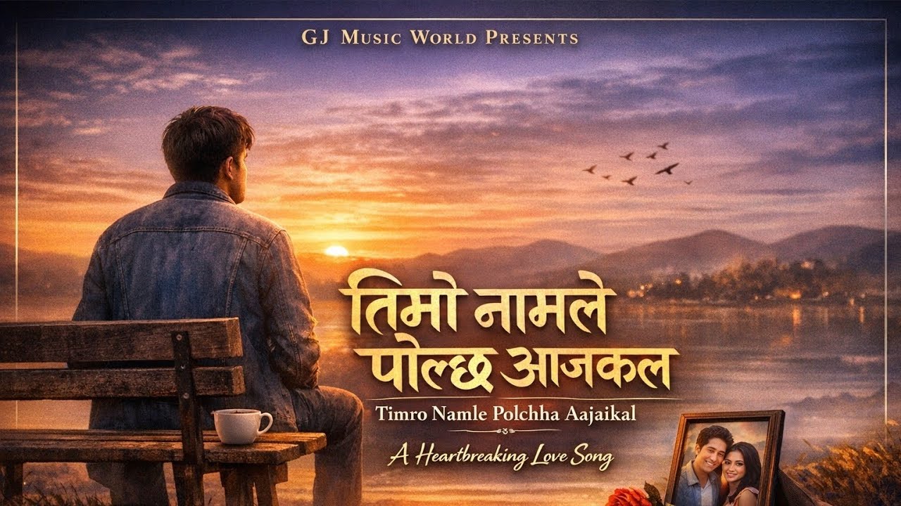 तिम्रो नामले पोल्छ आजकल | Heartbreaking Nepali AI Song | GJ Music World Official