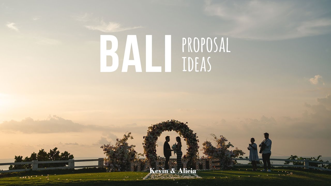 BALI PROPOSAL IDEAS // Kevin & Alicia // Helicopter Proposal Bali