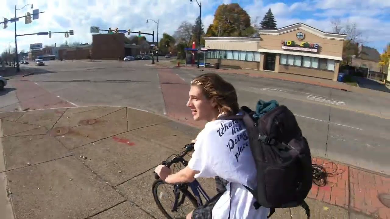 Bike Ride through Buffalo NY leads to an eventful day
