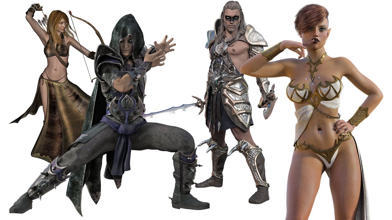 Fantasy character designs may be sillier than you thought